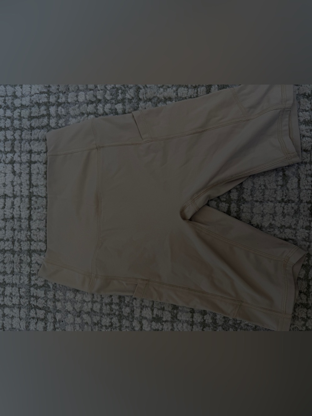 Woman’s Performance Bikers Shorts - Beige